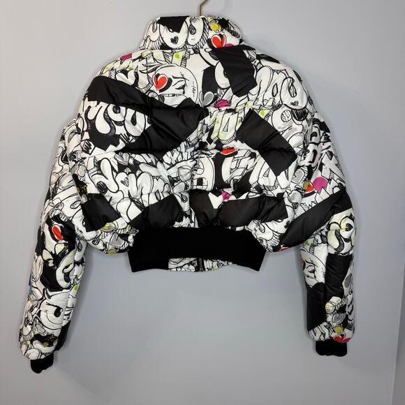 Asos The Emoji Movie Bomber Jacket Allover Printed Sz 8 New - Picture 10 of 15